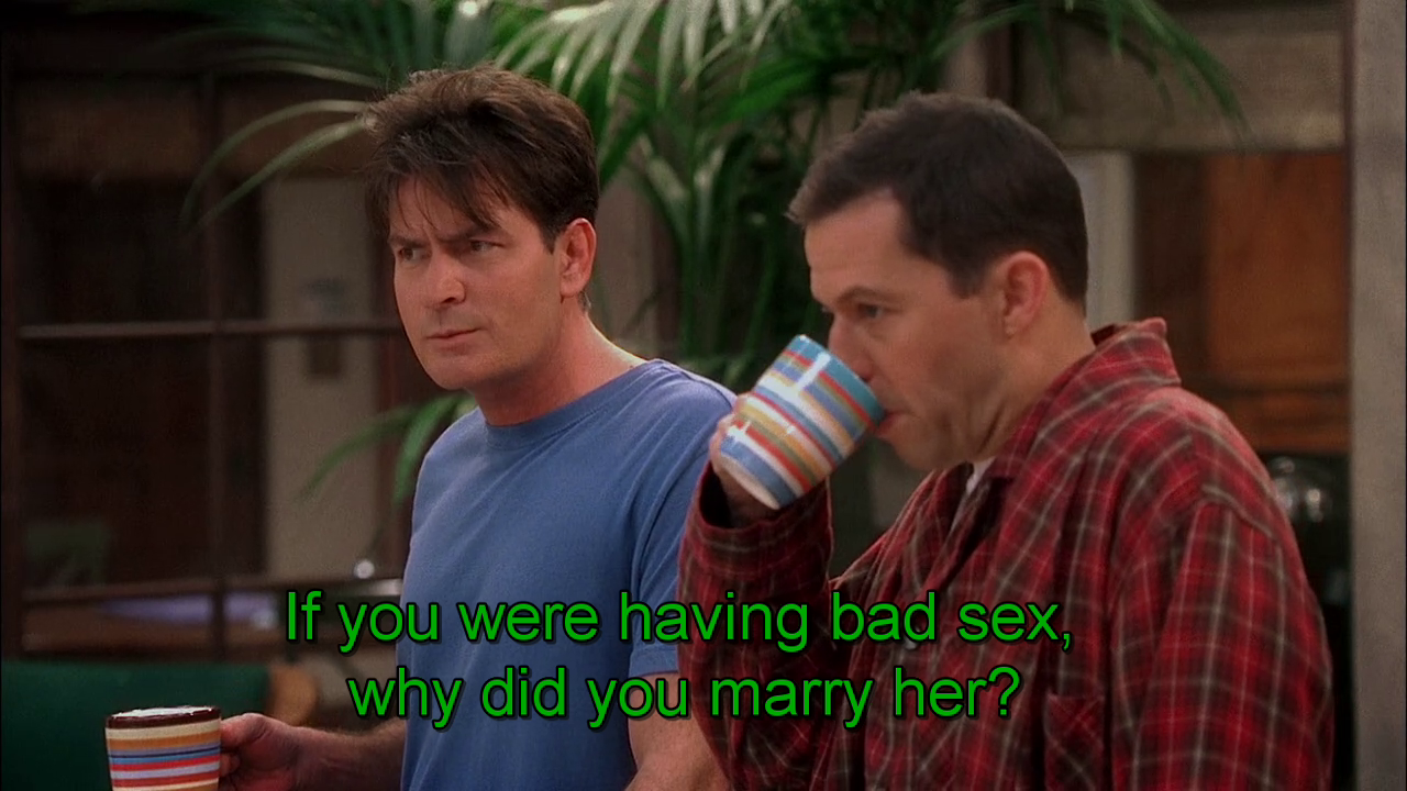 Кадр 4 з Два з половиною чоловіки 3 сезон