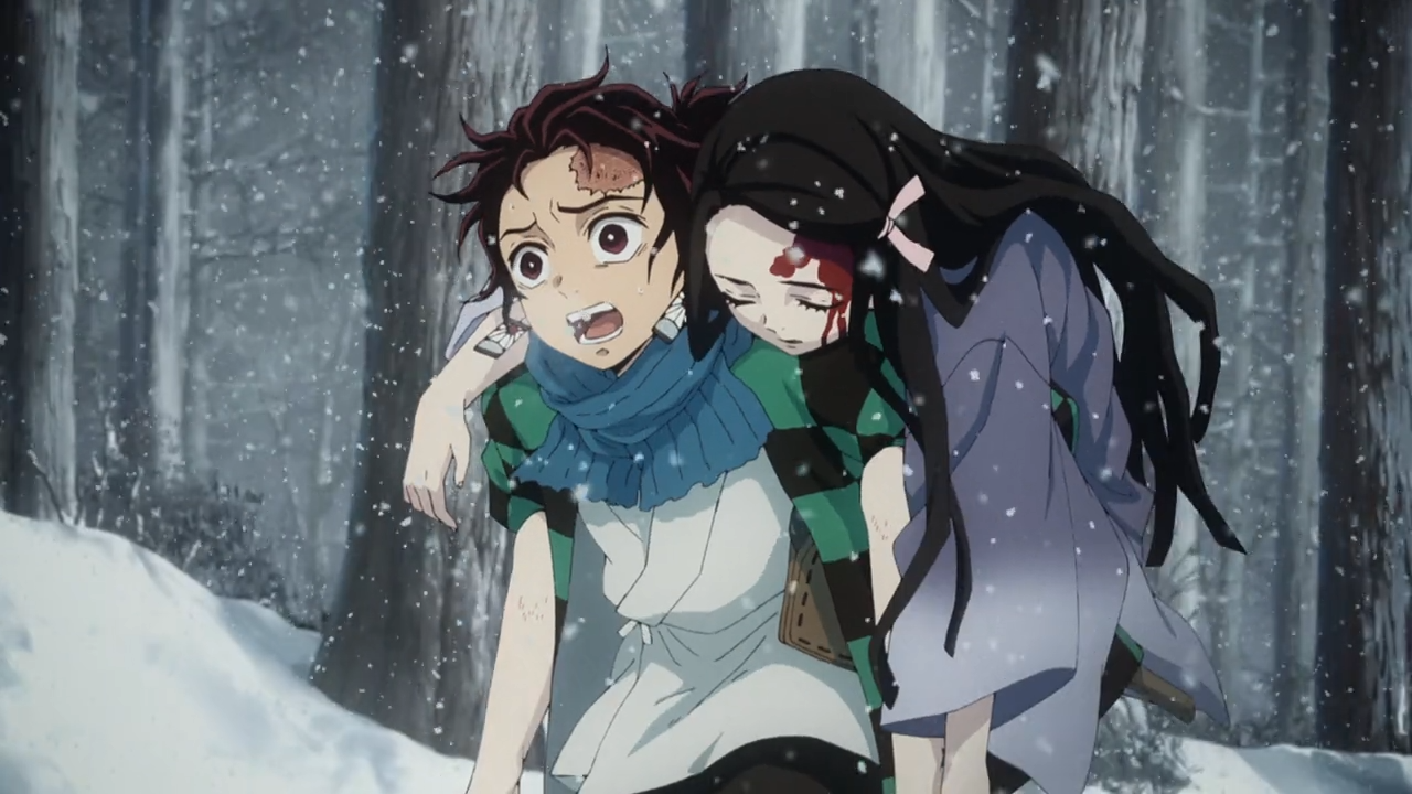 Кадр 2 з Клинок, який знищує демонів 1 сезон