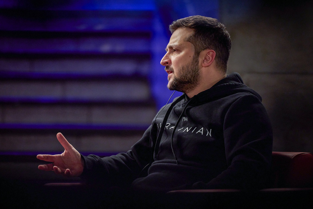 Кадр 3 з Наступний гість Девіда Леттермана: Володимир Зеленський