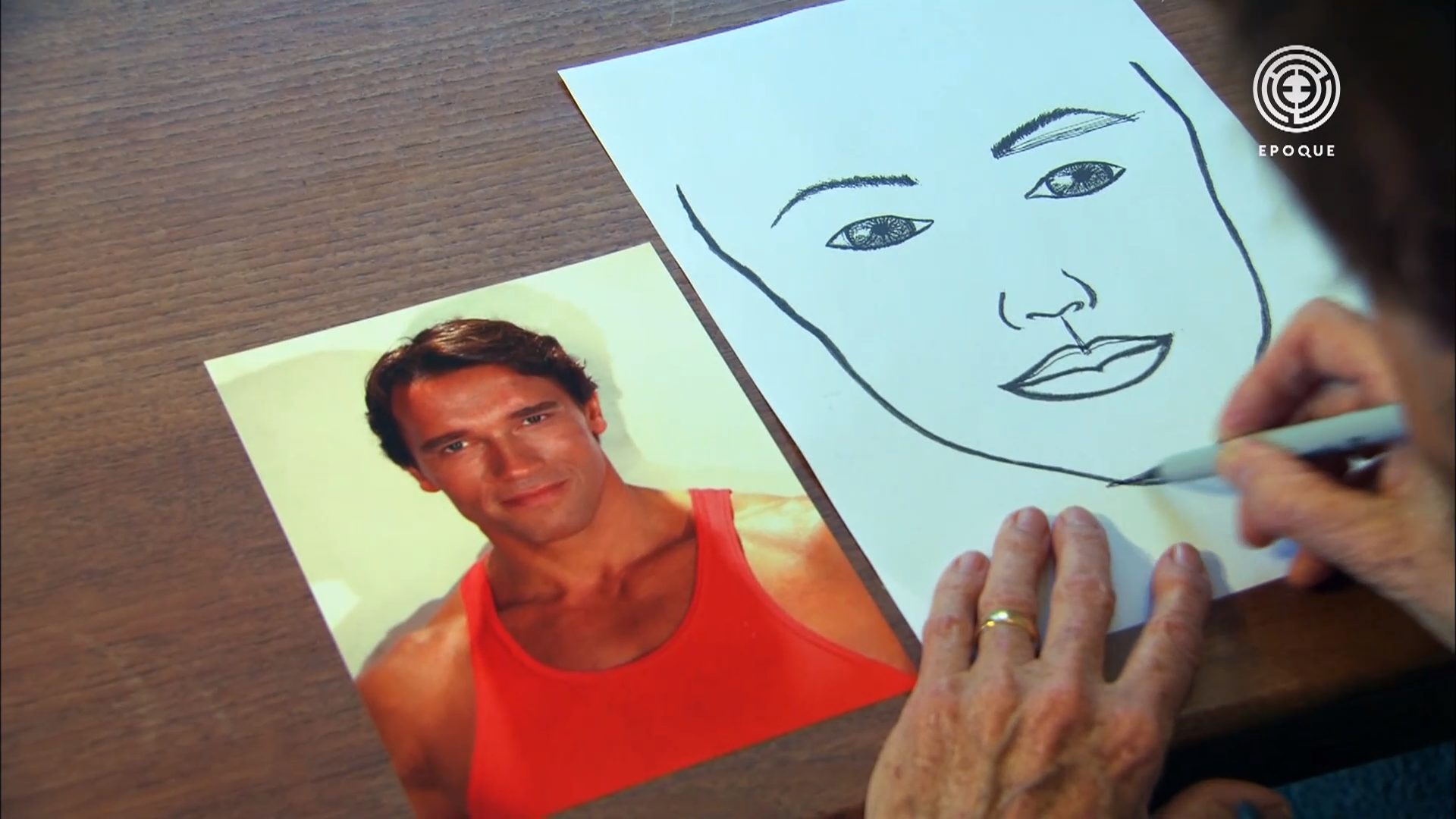 Кадр 2 з Різні обличчя. Арнольд Шварценеггер