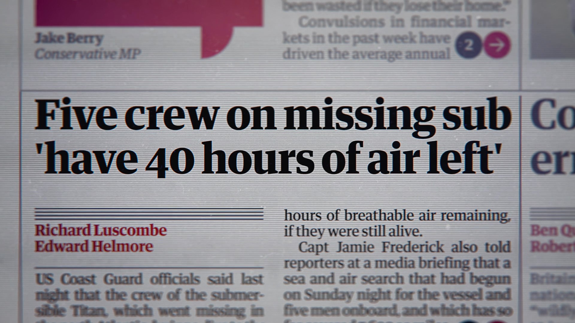 Кадр 4 з Титан: Катастрофа OceanGate